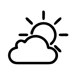 Teilweise bewölkt